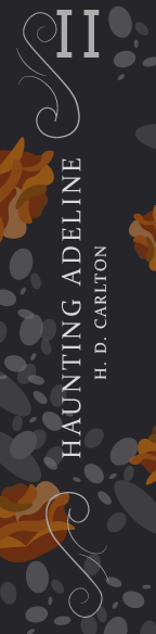 Levadászni Adeline-t című könyv gerince