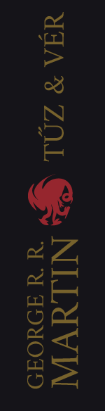 A Tűz és vér című könyv gerince