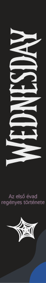 A Wednesday című könyv gerince